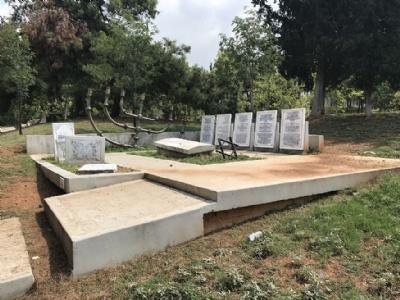ThessalonikiMinnesmonument vid den f.d. judiska begravningsplatsen 