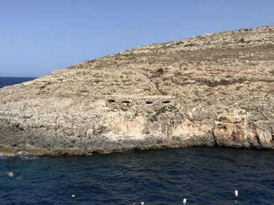 MaltaBunkrar vid Blue Grotto