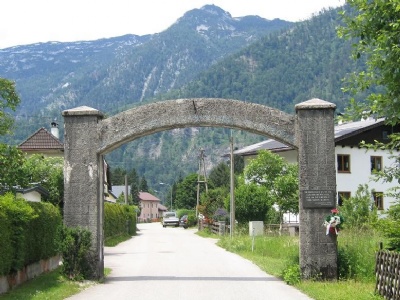 EbenseeFormer camp entrance