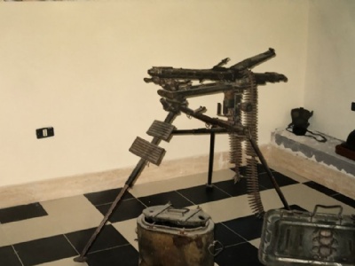 Monte CassinoTysk MG-42, klostrets museum