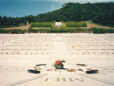 Monte CassinoPolish War Cemetery on a slope outside the Monastery