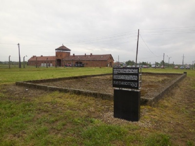 Auschwitz II – BirkenauFundament till en barack där medicinska experiment utfördes av SS läkare