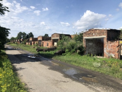 Auschwitz II – BirkenauAuschwitz II – Birkenau: Storage houses outside the camp