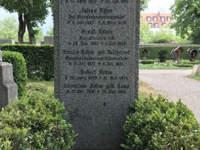 Bad WiesseeErnst Röhms familjegrav på Westfriedhof, München