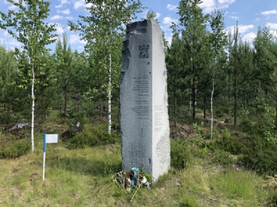 KamenkaMinnesmonument vid en finsk krigskyrkogård