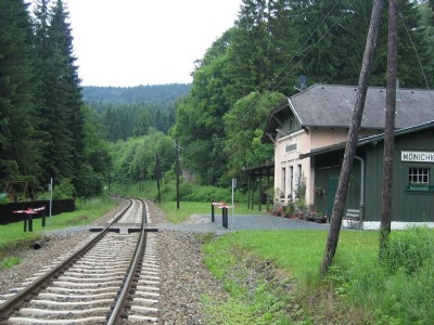 FrühlingssturmStationen där Hitlers tåg stod uppställt