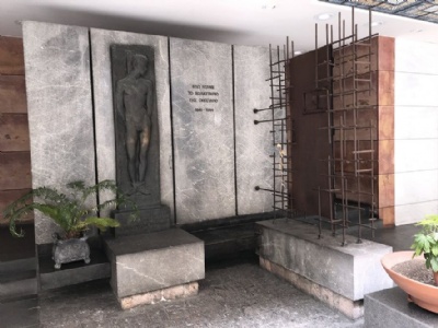 Athens Gestapo HQMemorial monument