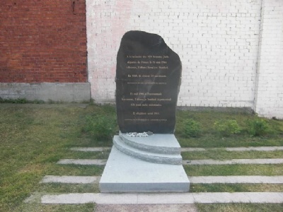 PatareiMemorial monument dedicated to the 878 Jews from France who were imprisoned in Patarei