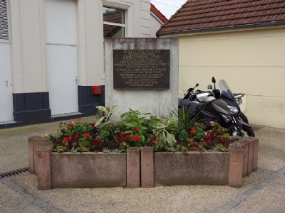 Bourget StationMemorial monument