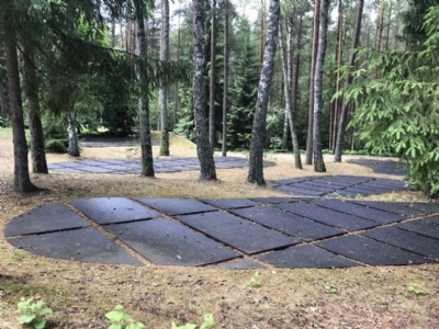 KatynExecution pits in the Polish site