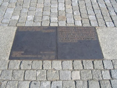 BebelplatzMemorial tablets