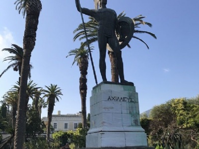 Corfu – AchilleionAchilleion Statue