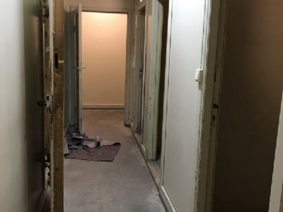 Bergen Gestapo HQPrison corridor with cells