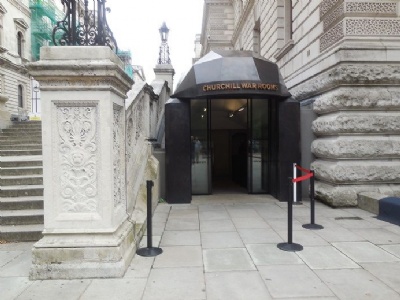 Churchill’s War RoomMuseum entrance 2014