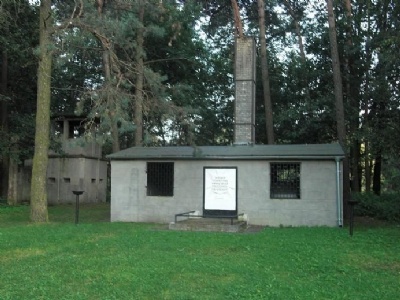 BlechhammerCamp crematoria with memorial monument