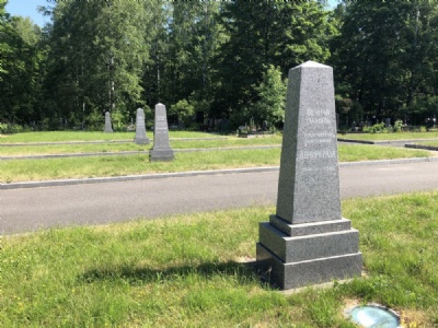 LeningradCivila massgravar Bogoslovskoye kyrkogård