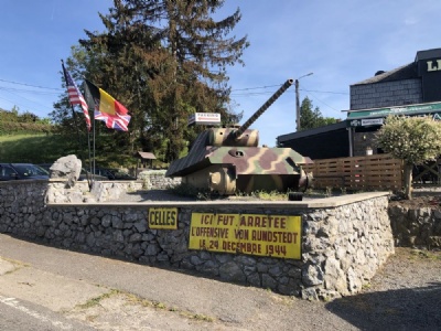 BastogneGerman Panther tank, Celles
