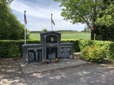 BastogneMemorial monument "Easy Company", Bois Jaques