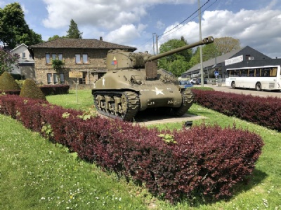 BastogneAmerikansk Sherman - Vielsalm