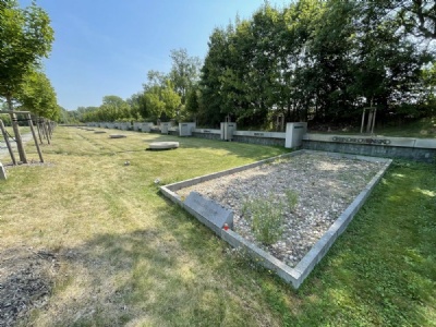 Terezin gettoMonument bakom krematoriet (2025)