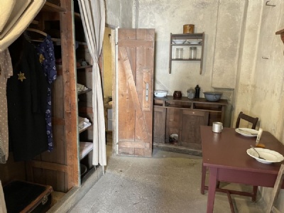 Terezin gettoReplica av ett minimalt hushåll i gettot (2025)