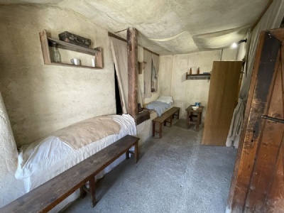 Terezin gettoReplica av ett minimalt hushåll i gettot (2025)