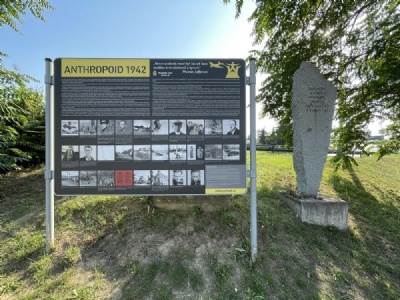 Prague - HolesovickachInformation board