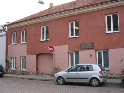 Vilnius gettoHär på Lydos Gatve låg fängelset i getto 1