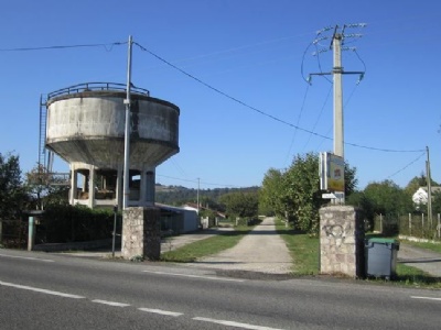 Le VernetWater Tower and former Camp entrance