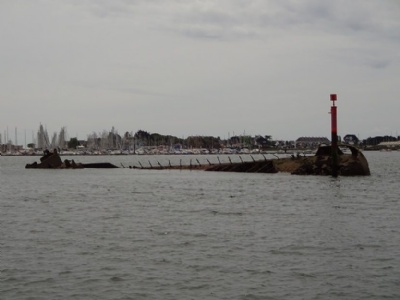 Lorient – KeromanSkeppsvrak utanför Keroman III