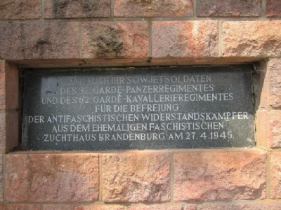 Brandenburg New PrisonMemorial tablet