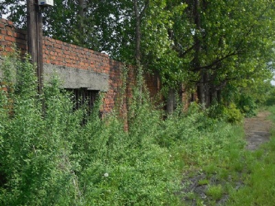 FürstengrubeBevarad del av muren som omgav lägret