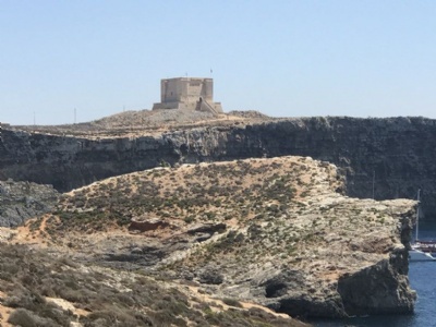 MaltaObservationsbunker/torn på ön Comino