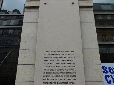 Paris – LévitanMemorial tablet
