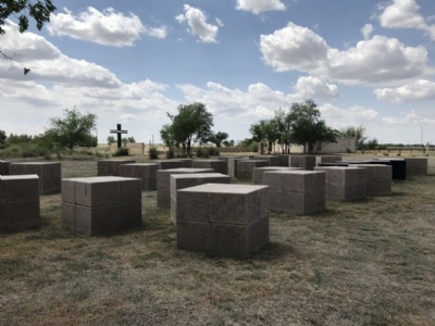 StalingradRossoschka - Tysk krigskyrkogård ca fyra mil nordväst om Volgograd/Stalingrad