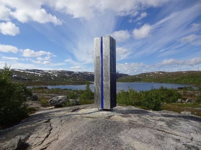 Øvre JernvannMemorial monument