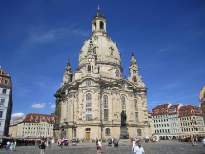 DresdenDen återuppbyggda Frauenkirche
