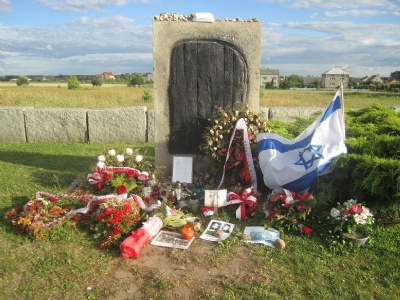 JedwabneOld monument with the text removed