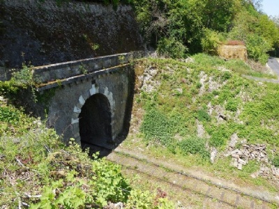 Wolfsschlucht IIIThe tunnel's northern entrance