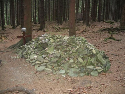 HürtgenwaldPrivate Robert Cahow's symboliska grav - Raffelsbrand (2008).