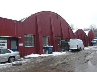 Lublin Old AirfieldHangar, used as storage for stolen goods