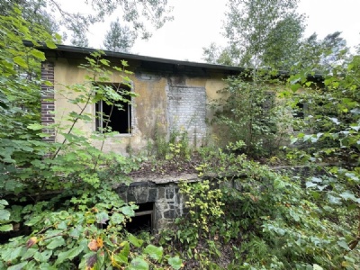 Oranienburg - KlinkerwerkSS säkerhetsbyggnad vid skjutbanan (2025)