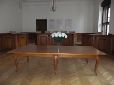 München – Justice PalaceRoom 253, where the second trial took place