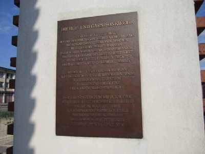 Potsdam – GarnisonkircheMemorial tablet
