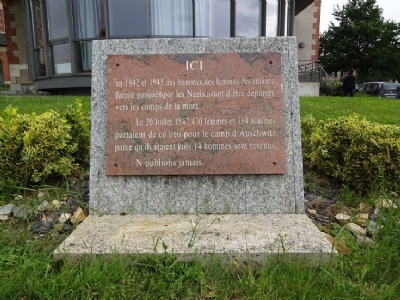 AngersMemorial monument, Le Grande Seminarium