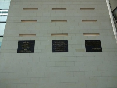 AngersMemorial tablets, Saint Laud Station
