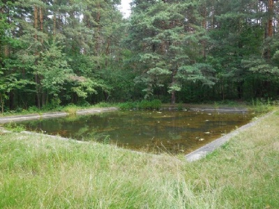 Pustków – OsiedleRuin water reservoar, Ring II