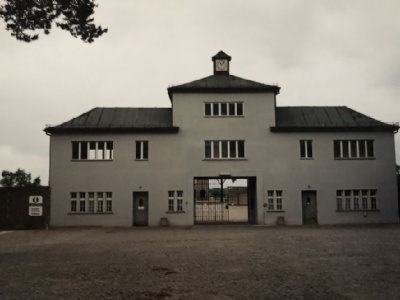 SachsenhausenLägerentrén och SS administration