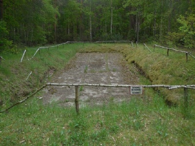 Treblinka IWater reservoar on prisoner's area