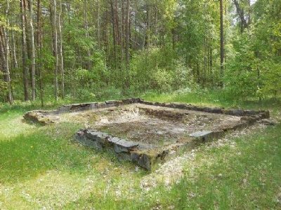 Treblinka IBassäng på SS officerarnas område